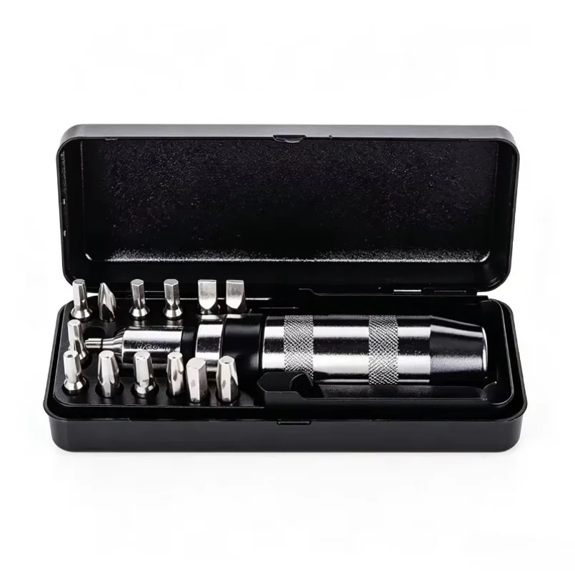 Cross shaped tapping impact screwdriver set