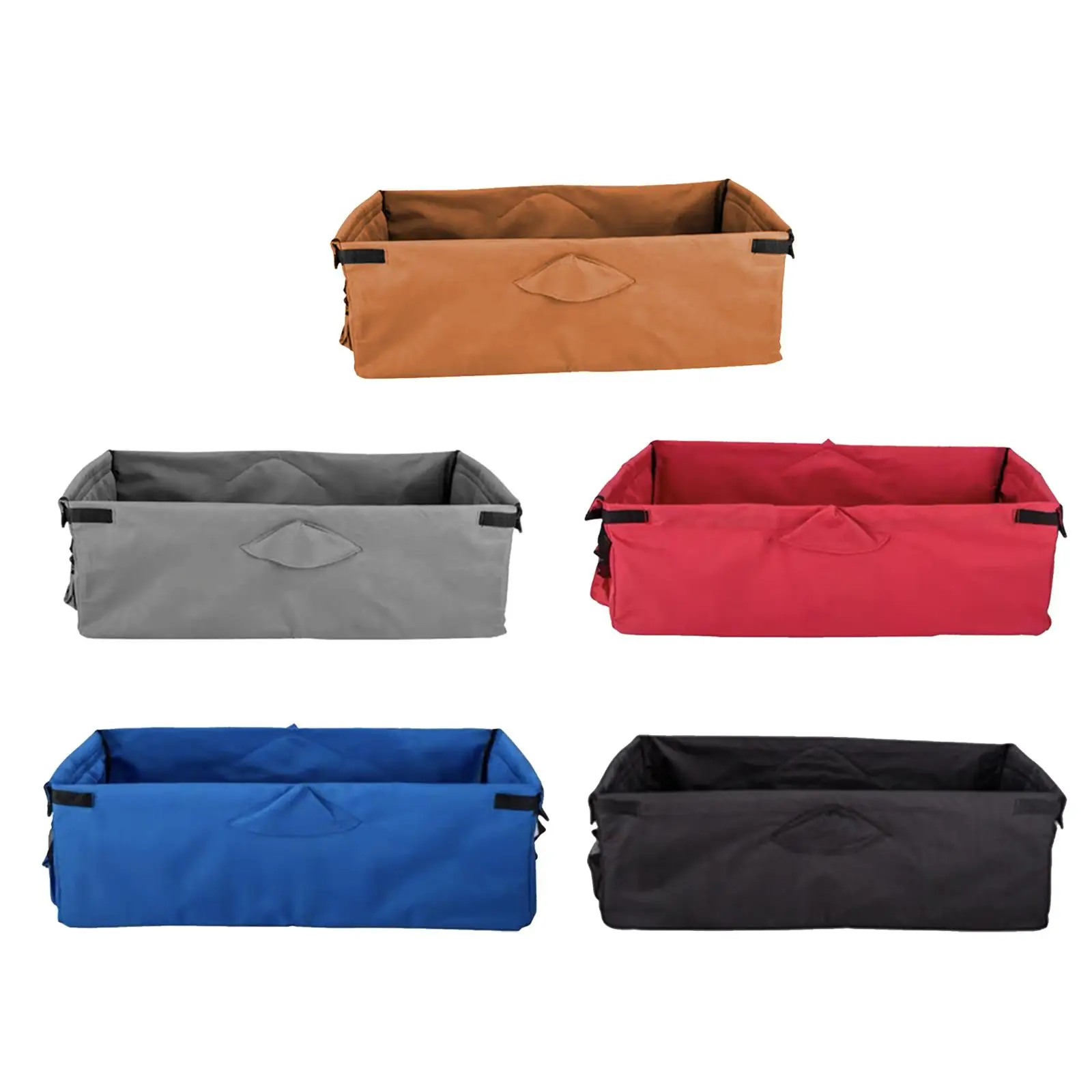 للطي عربة قابلة للطي بطانة أكسفورد القماش حديقة عربة اليد دفع سحب عربة سلة عربة قابلة للطي بطانة عربة اكسسوارات #1