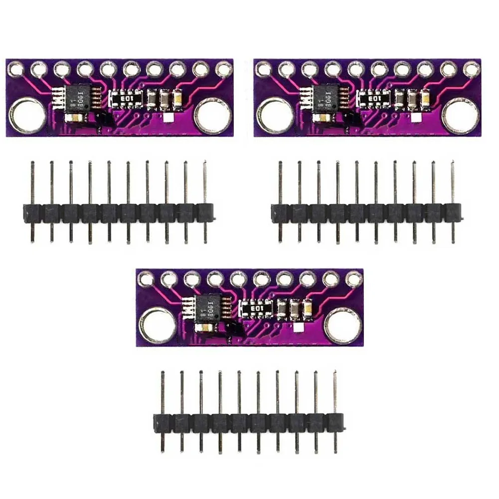 3x 16-Bit Analog-Digital Converter Development Board for Portable Instruments with Differential and Single-Ended Inputs