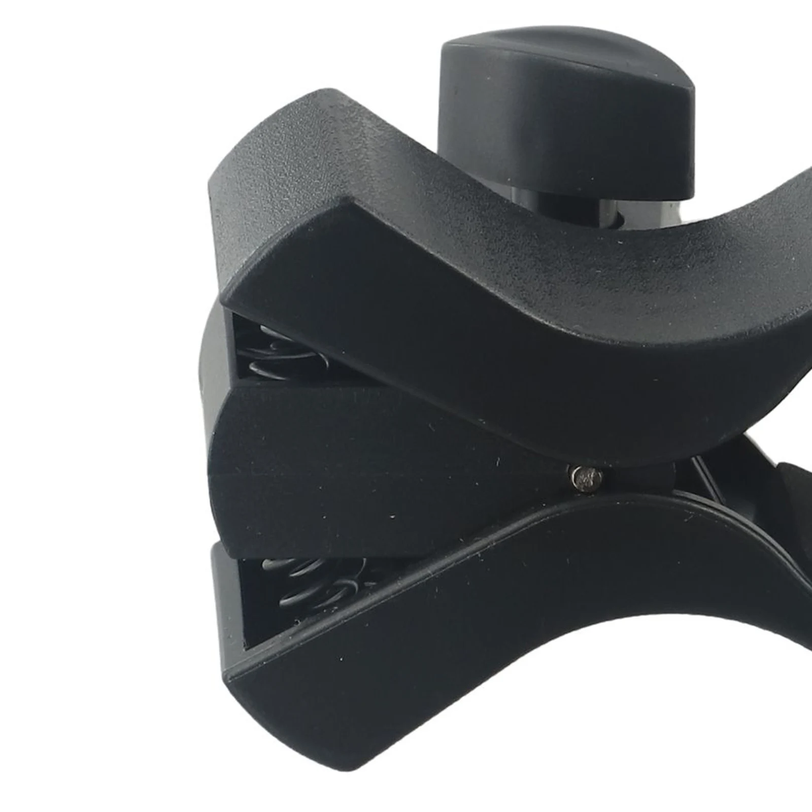 Brandneuer Mikrofon-Clip-Halter mit 3/8-Adapter für 3,2–6,8 cm Mikrofon aus Kunststoff 180 °   Rotation Schwarz Bruchfest