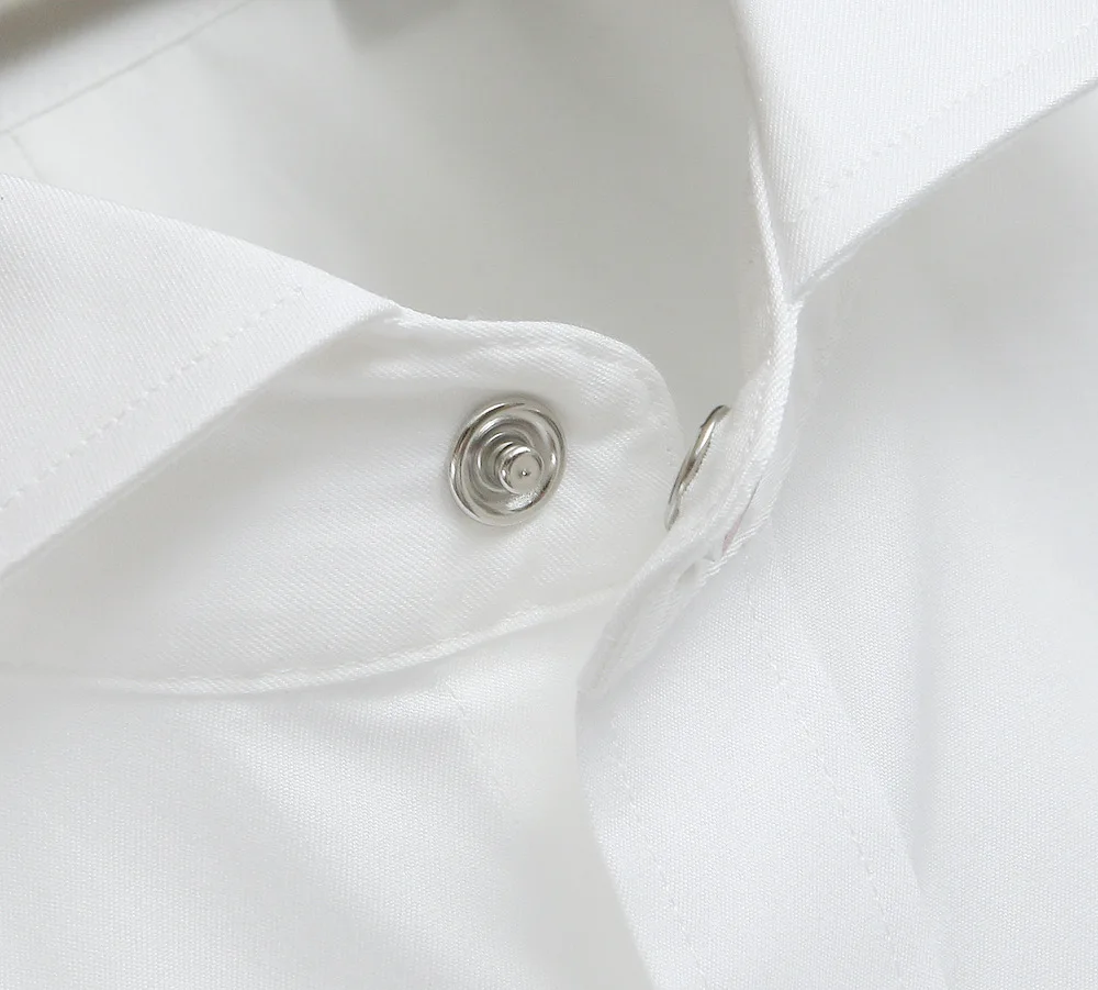 SIJITONGDA2026 men's high-end business casual long-sleeved shirt with delicate texture and soft size s-2XL