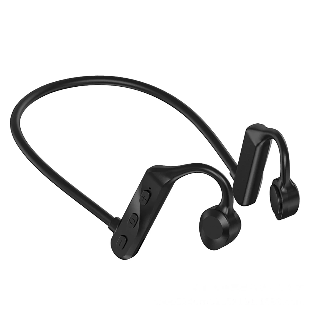 

Bone Conduction Headphones Bluetooth 5.0 Hi-Fi Stereo with Mic Waterproof Sports Headphones for Running Sports Black