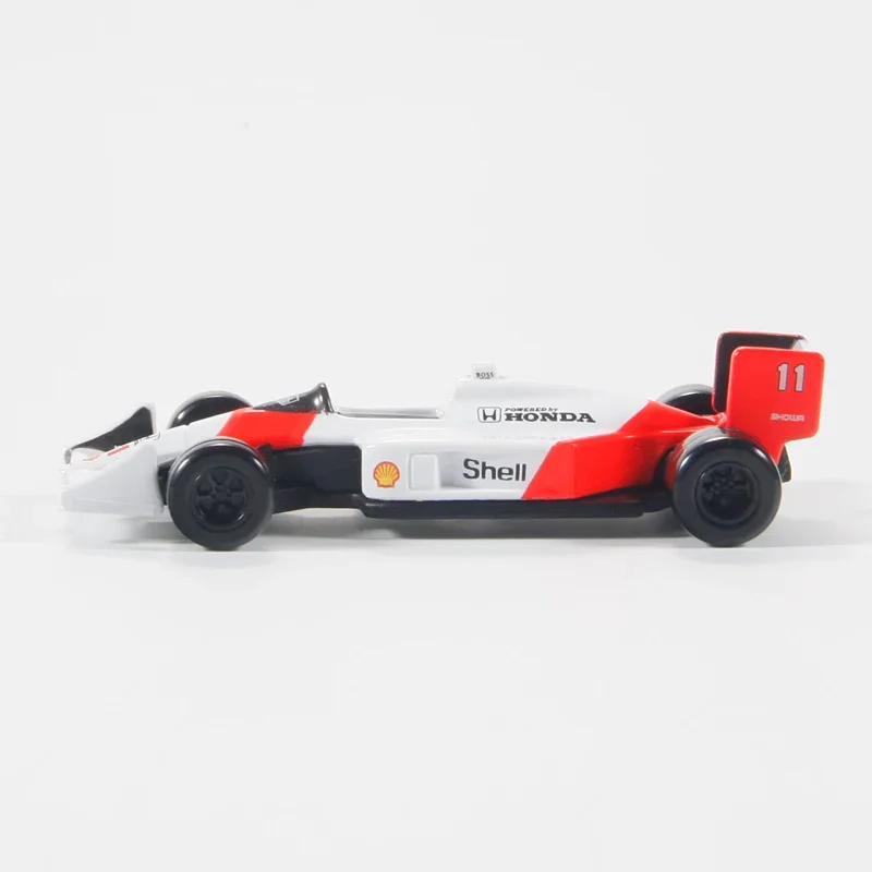 TAKARA TOMY TOMICA TPR F1 coche de carreras Honda MP4 modelo de aleación, colección infantil de juguetes decorativos, para regalos navideños infantiles