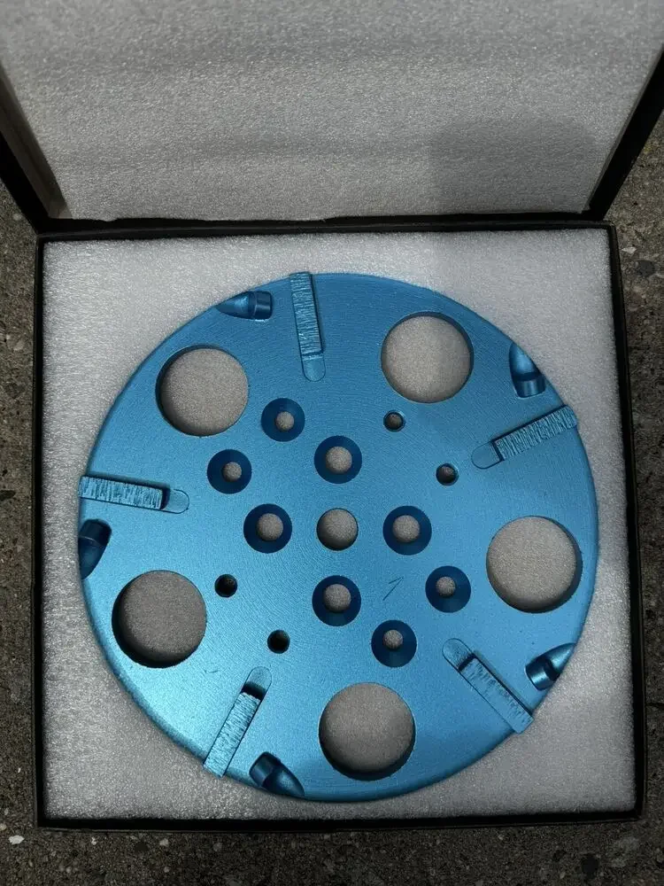 

10" 250mm PCD Concrete Grinding Head Disc Plate for Edco Husqvarna Floor Grinder