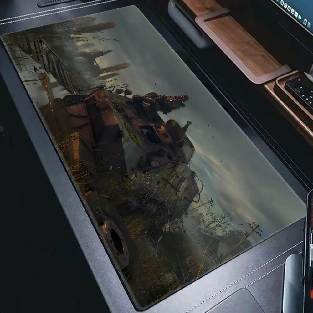 

Коврик для мыши STALKER Heart of Chornoby, коврик для стола с изображением противогазов, игровой коврик для мыши, подарочный коврик для мыши, противоскользящая резиновая основа, расширенный коврик для клавиатуры