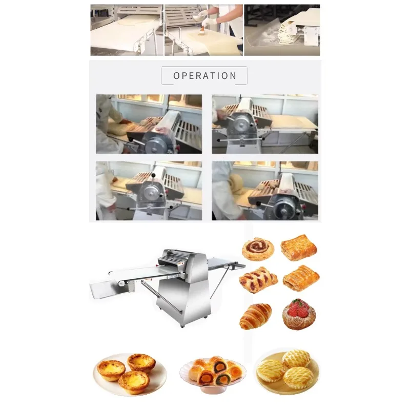 Bakery Dough Sheeter Roller Baking