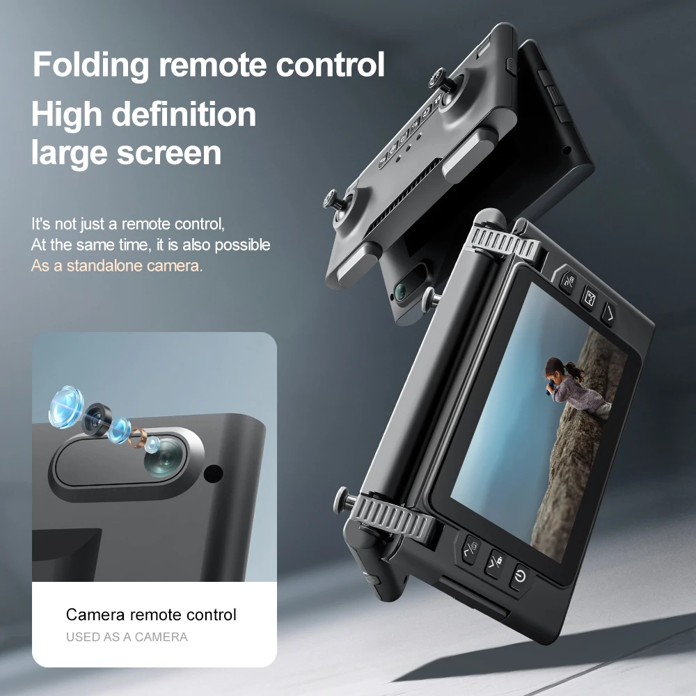 Xiaomi جديد M66 الطائرة بدون طيار 4K HD التصوير الجوي كاميرا درون مع شاشة متعددة الاتجاهات تجنب العوائق درون RC هدية لصبي