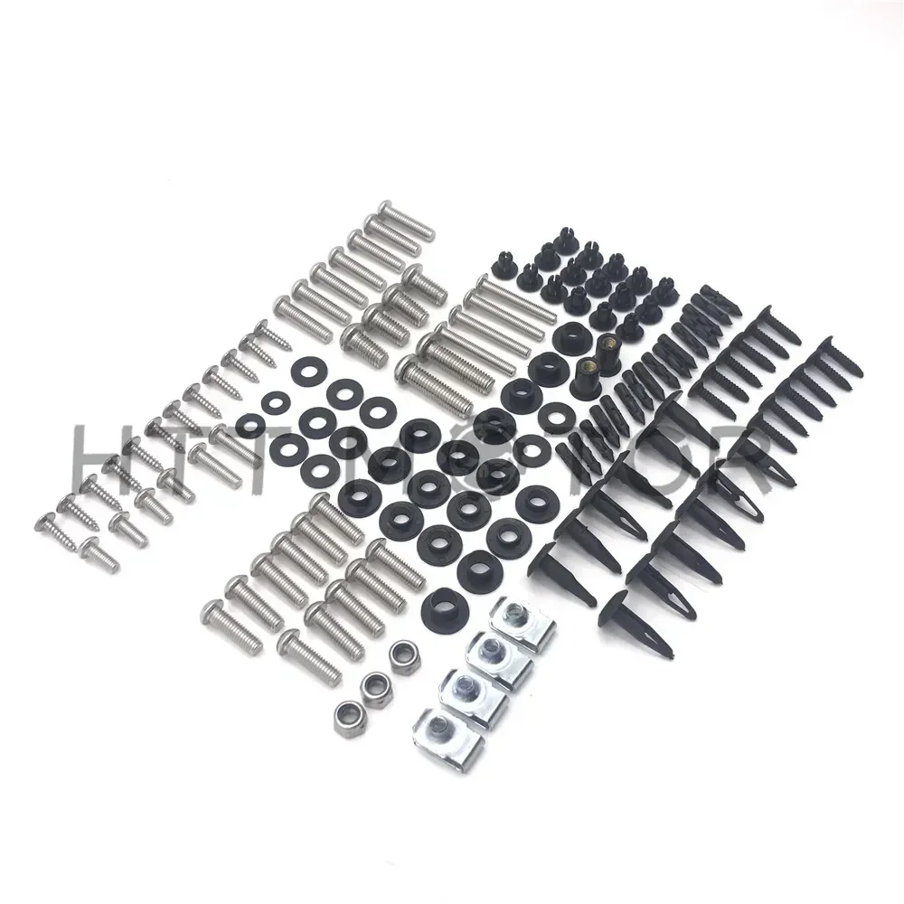 

Motorcycle Fairing Bolt Kit Screw Bolt Fastener Complete For 2008-2015 Suzuki Hayabusa GSX-R1300
