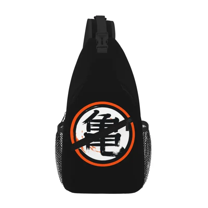 Bolso bandolera DBZ Kanji para deportes al aire libre, bolso de fitness unisex, mochila cruzada de hombro para viajes, senderismo, ciclismo, camping, mochila de día