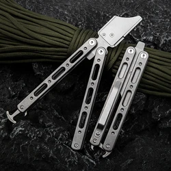 Titanium Alloy Tool Multifunctional Beginner Training Tools 10pcs SK5 Steel Blade EDC New
