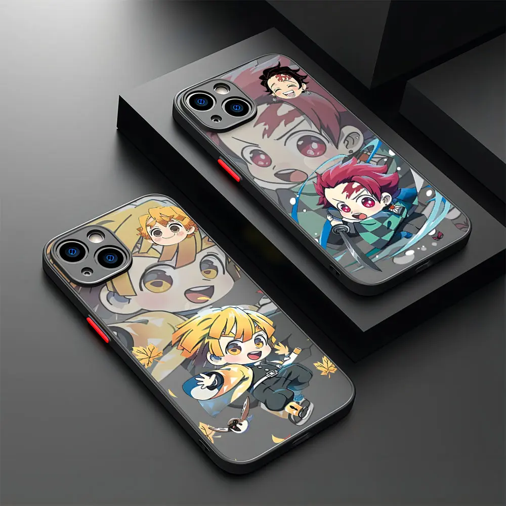 Kamado Nezuko Demons Slayers Phone Case For Xiaomi Redmi Note 13 12 11 10 10C 10X 9 9A 9T 9C 8 7 Pro Plus 5G Matte Cover