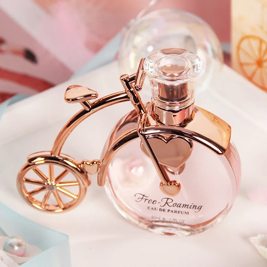 50 مللي 1.7FL.OZ العطور الأصلية غريب الأطوار شكل دراجة أو دو عطر للنساء الأزهار فاكهي فكرة طويلة الأمد هدية رومانسية