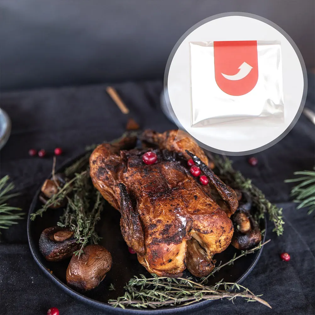 

80Pcs Oven Chicken Roast Bags Multifunctional Pet Roasting Bags for Turkey Meat Vegetable Oven Cooking Kitchen Gadget