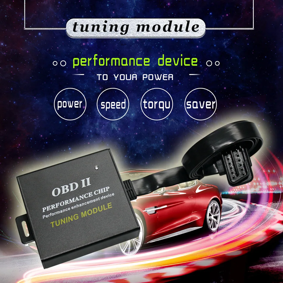 Power Box OBD2 OBDII Performance Chip Tuning Module Excellent Performance for SUBARU PLEO PLUS