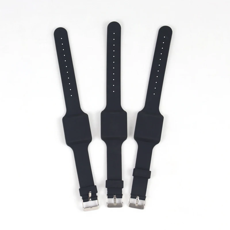 10pcs UHF RFID Wristband Anti-human Interference 18000-6C UHF Wristband Anti-sweat Silicone Wristband Tag