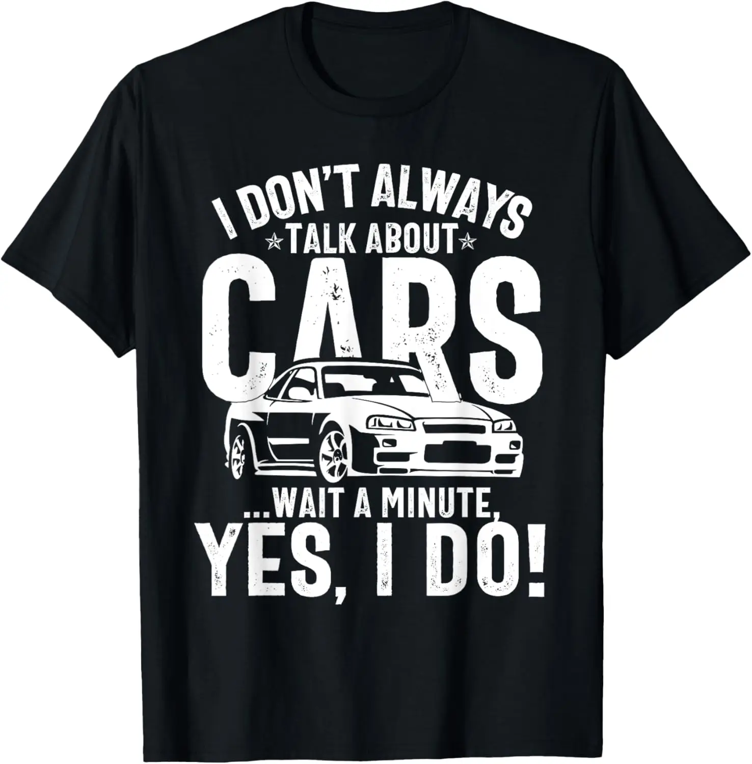 

Футболка «Я не всегда говорить о машине, ожидат минуты, да, я делаю»