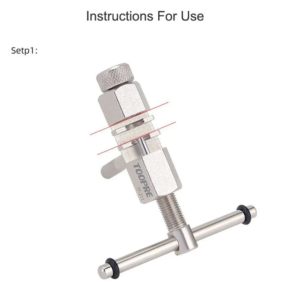 

Bike Chains Cutter Chain Splitter Chain Breaker Cutter Mini Chain Tool Chain Removal Tool Bike Link Breaker Bike Repair Tools