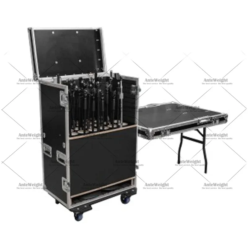 24-UP Mic Stand 24 X 30 Road Cases