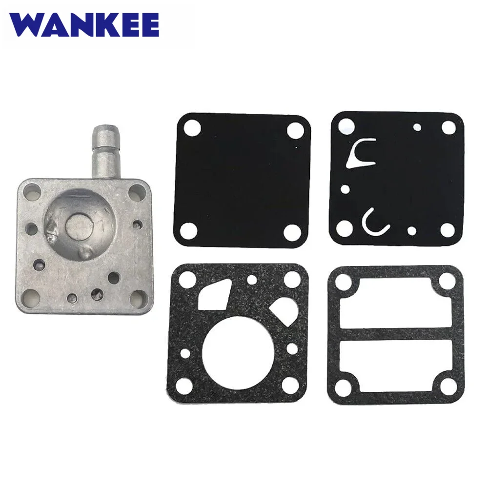 Carburetor Fuel Gasket Kit 6E0-24412-00 For Yamaha SEAPRO Outboard 2T 4-5-6HP