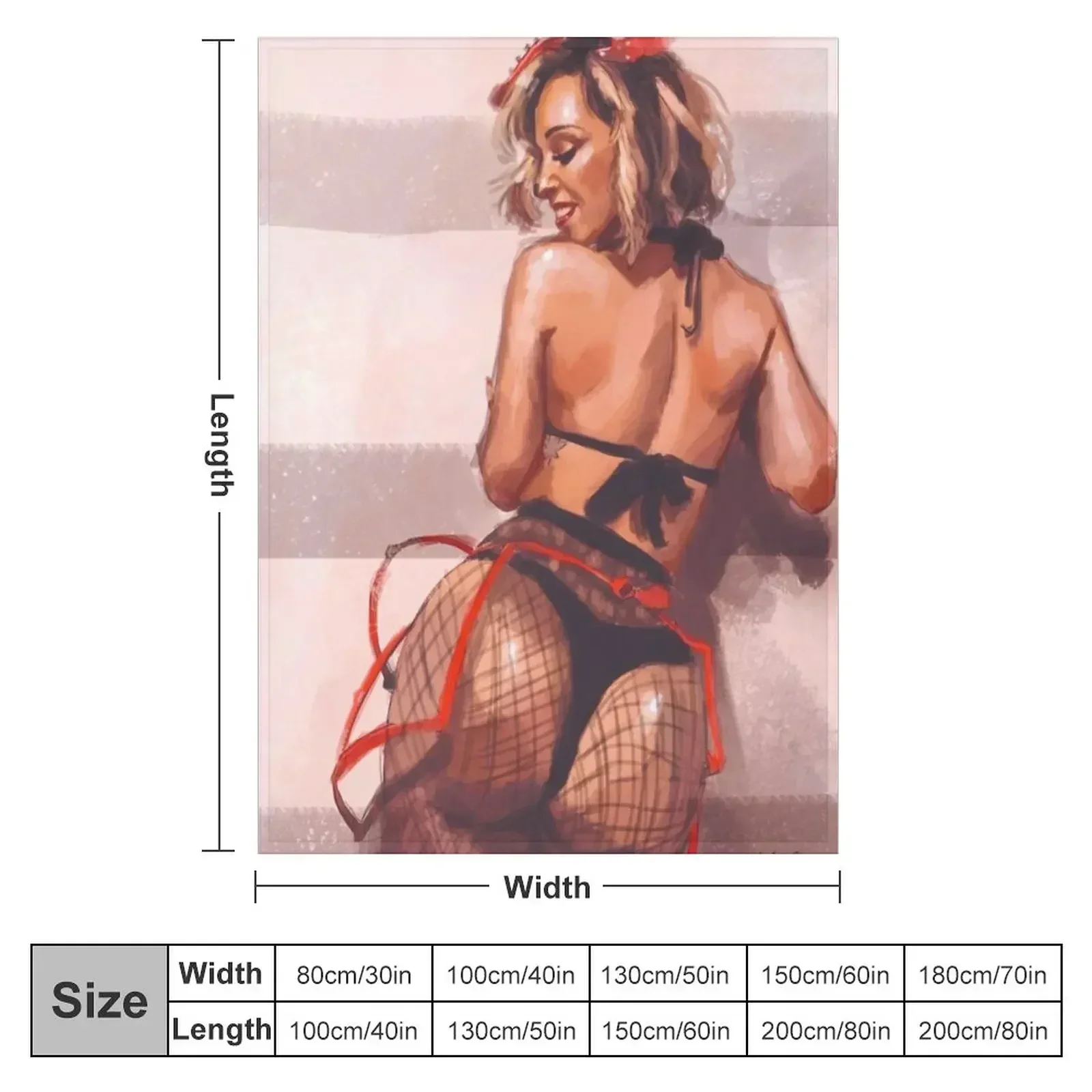 Jada Stevens- Cute or Whatever Throw Blanket Luxury Blankets For Baby warm for winter Plush Camping for babies Blankets