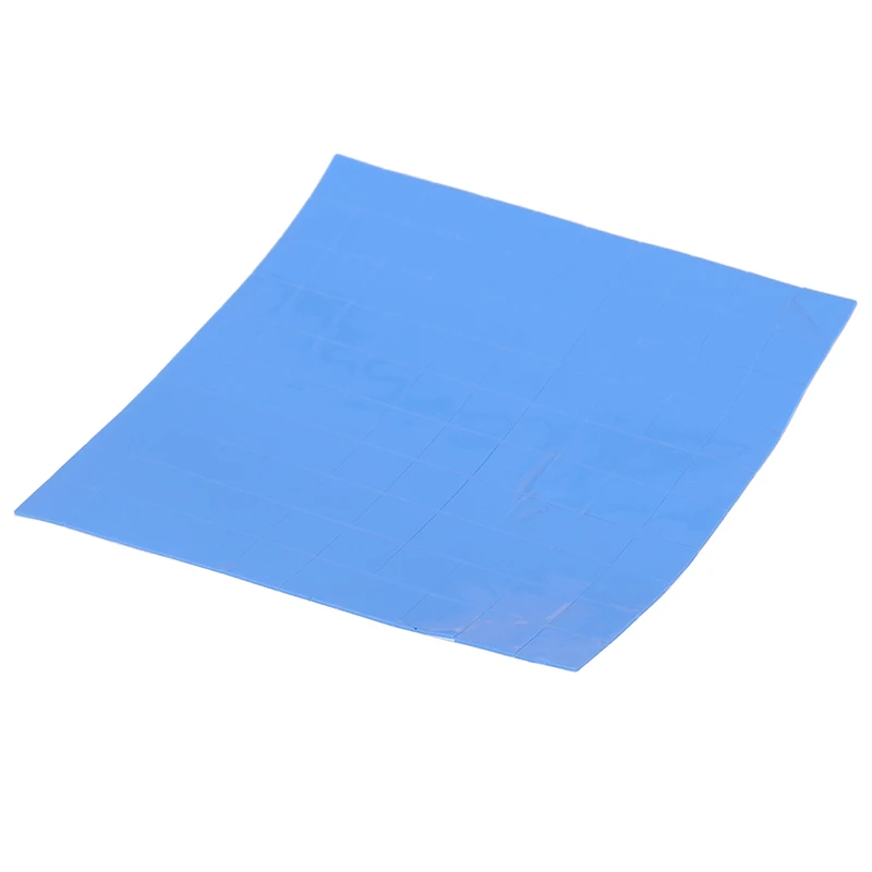 100Pcs CPU Thermal Pad Double Sided Adhesive Heatsink Cooling Conductive Silicone Pad Host Radiator Heat transfer Tape