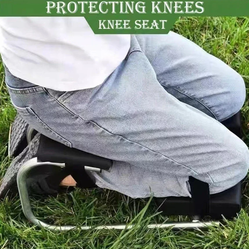 

Floor Work Handling Kneeling Cushion Carpeted Floor Repair Kneeling Stool Mobile Kneeling Work Strapped Portable Sitting Bench