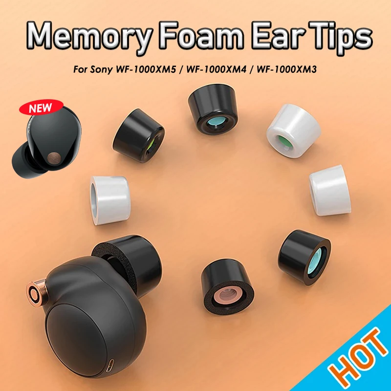 Soft Memory Foam Ear Pads dla Sony WH-1000XM4 – Doskonała wymiana dla wygody i jakości dźwięku