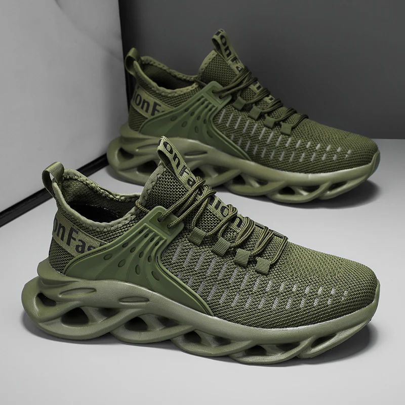 Herren-Sneaker, bequeme, atmungsaktive Plateauschuhe, Sommer-Laufschuhe für Herren, atmungsaktive, bequeme Wanderschuhe für Herren