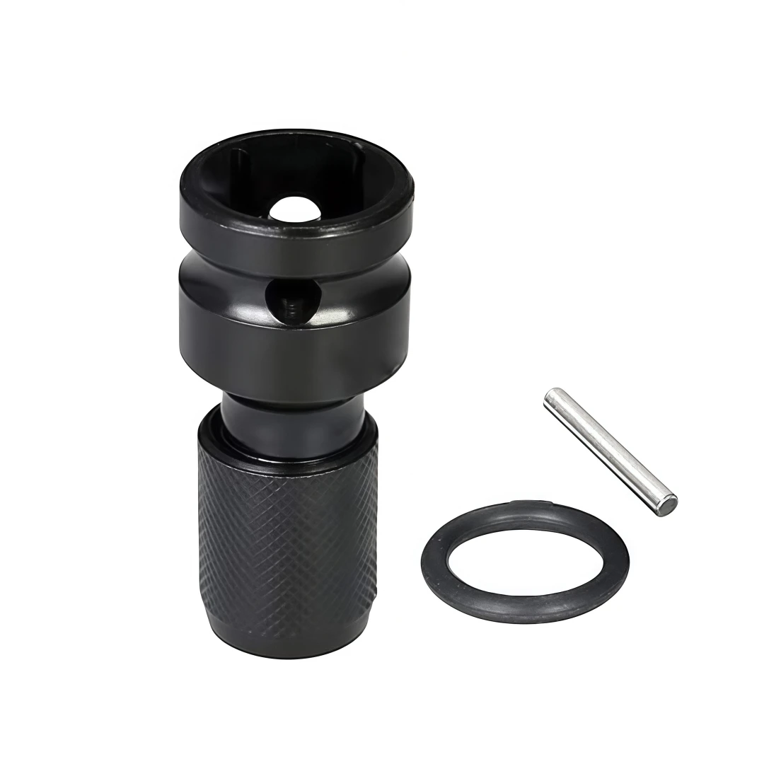 1/2 Square Drive to 1/4 Hex Female Socket Adapter Converter Chuck Adaptor Impact Drill Ratchet Wrench Quick Release Tool