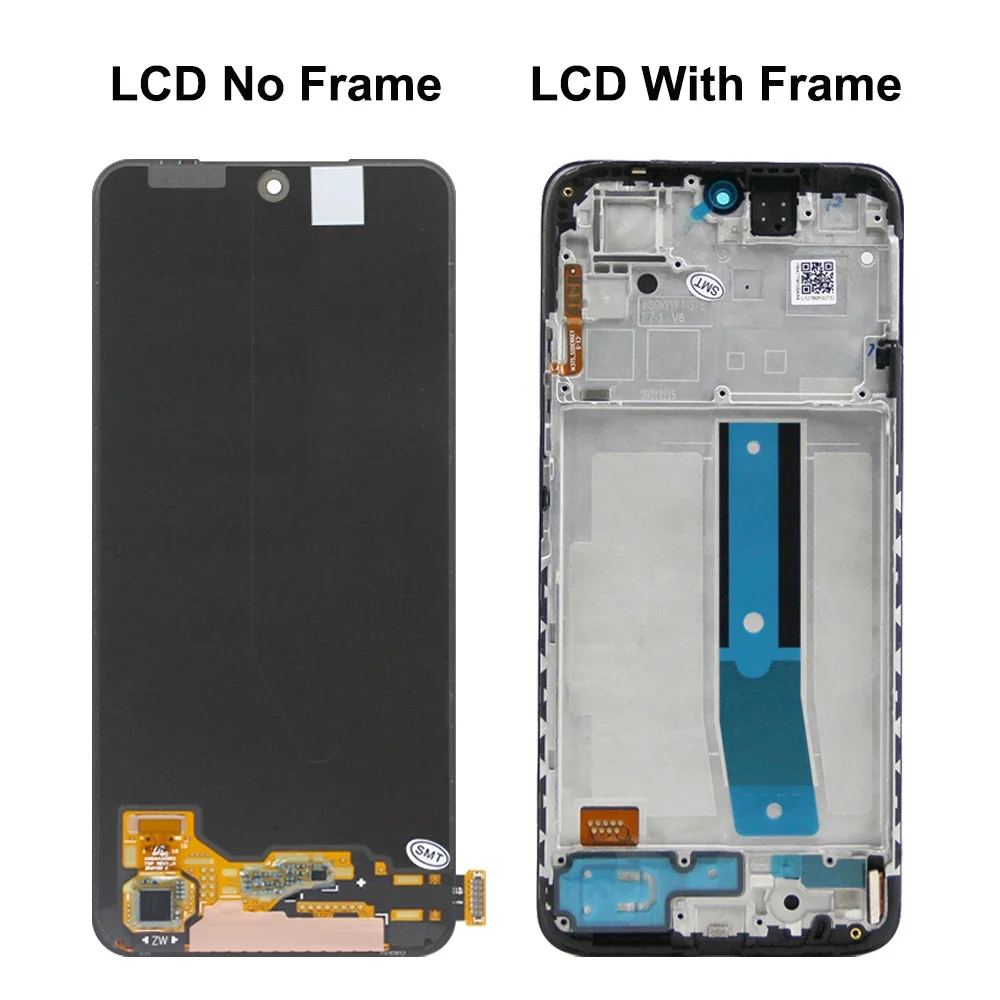 Ensemble écran tactile LCD de remplacement, 6.43 pouces, pour Xiaomi Redmi Note 11 2201117TG