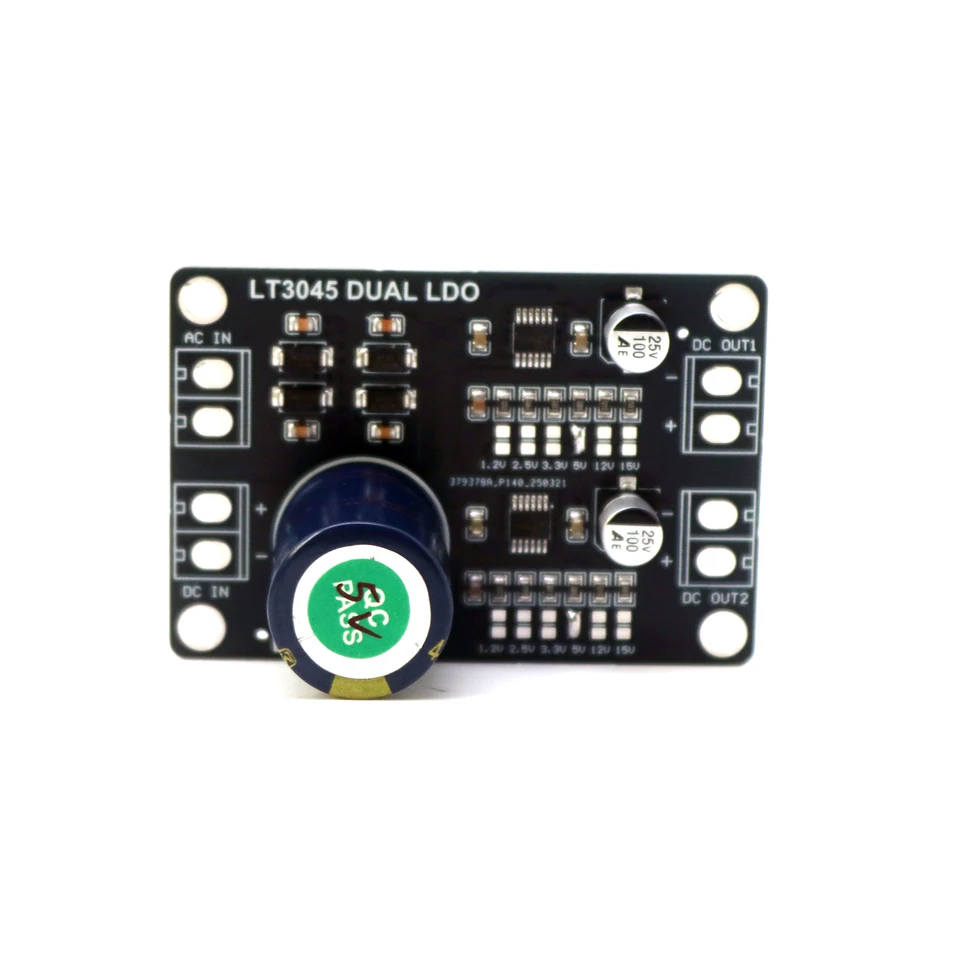 LT3045 10パラ モジュール 15V LT3045 2-Channel Low Noise Voltage Regulator 1.2V-15V