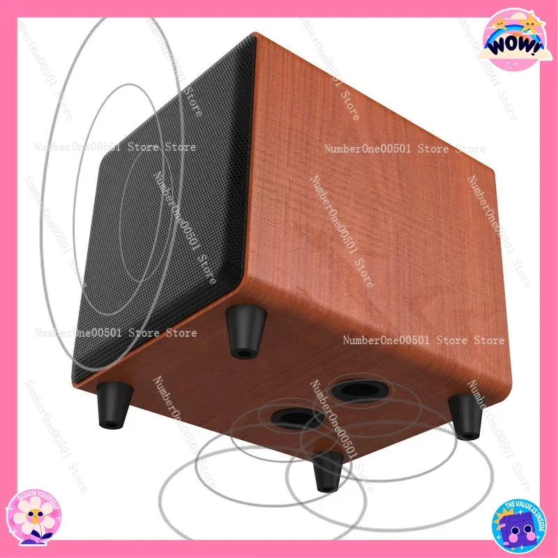 10 Inch Powered Subwoofer Home Theater Bass Speaker for Soundbar Bookshelf PC TV