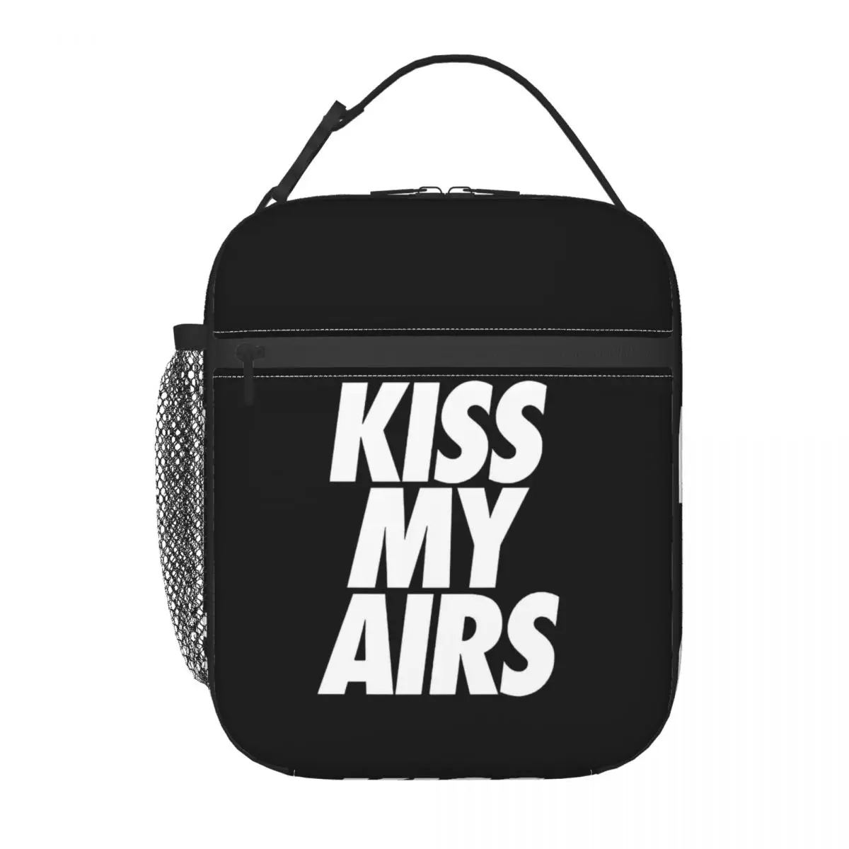 Custom KISS My Airs Lunch Bag Men Women Cooler Thermal Insulated Lunch Box for Student School