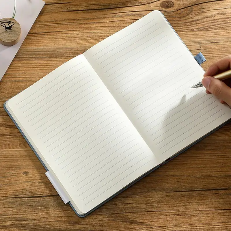 A5 Notitieboek 200 Pagina 'S Super Dik A5 Tijdschrift Notebook Dagelijks Zakelijk Werk Notitieboek Oogbescherming Kleur Papier 200 Pagina 'S