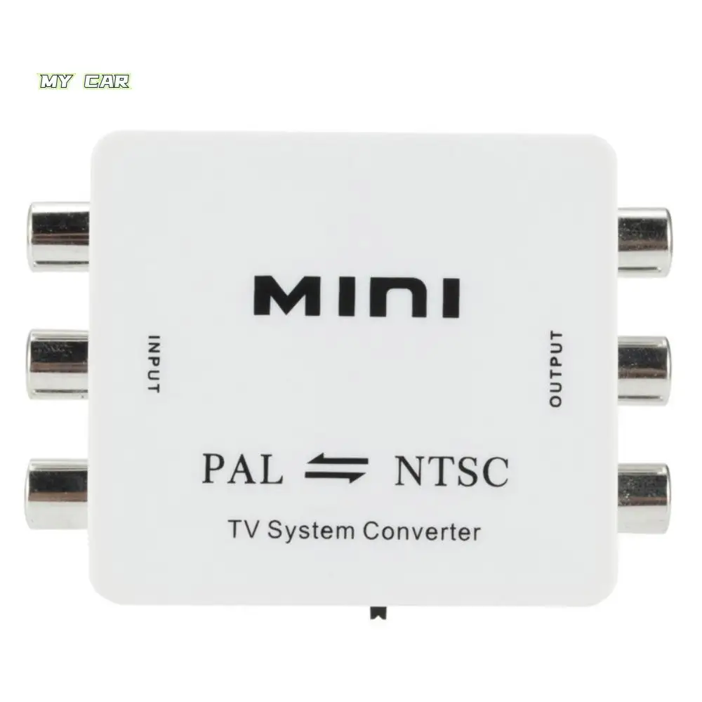 

Signal Conversion PAL To NTSC Converter Connection Box Video Converter NTSC To PAL White