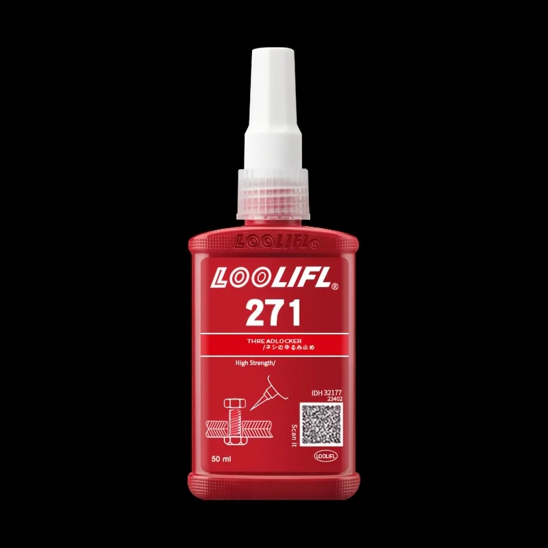 LOOLIFL50ml Fugenkleber Schraubenkleber Schnell Härtender Gewindesicherungskleber Anaerober Klebstoff Korrosionsbeständiger Anti-Lösen-Kleber