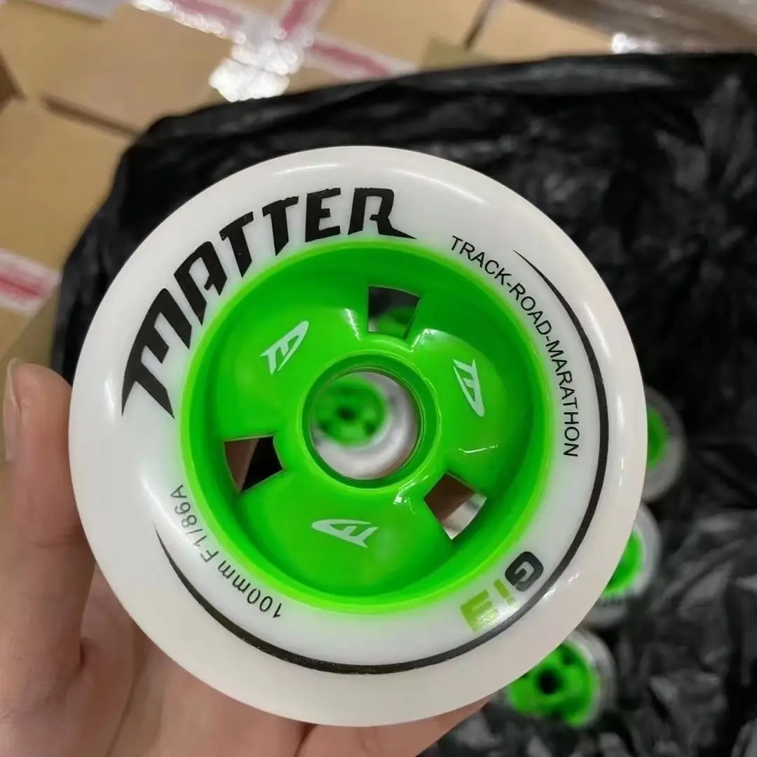 90mm/100mm/110mm Wheels Matter High Rebound Professional Speed Skates Dual Hardness Wheels Inline Roller Skates