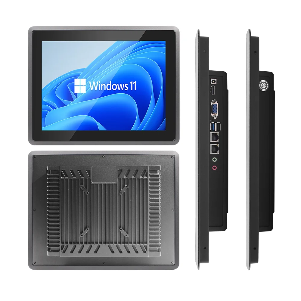 

ZXY 15 Inch Capacitive Industrial Touch Screen Panel PC With VGA USB RS232 Port