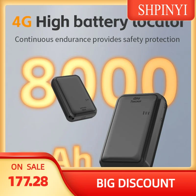 

GPS-трекер для отслеживания в реальном времени, восстановление кражи, магнитный GPS-трекер, сеть GPS + WIFI + AGPS + LBS Ios PC 4G, портативное облачное хранилище, 1 год