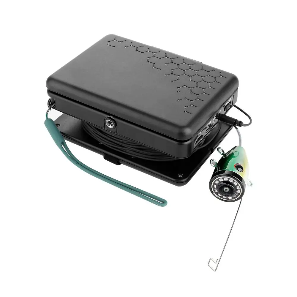 5 بوصة 30 متر صياد السمك تحت الماء كاميرا الصيد AHD 1280*720 شاشة 12 قطعة مصباح الأشعة تحت الحمراء 1080P كاميرا لصيد الأسماك 16 جيجابايت إعادة الترميز #4