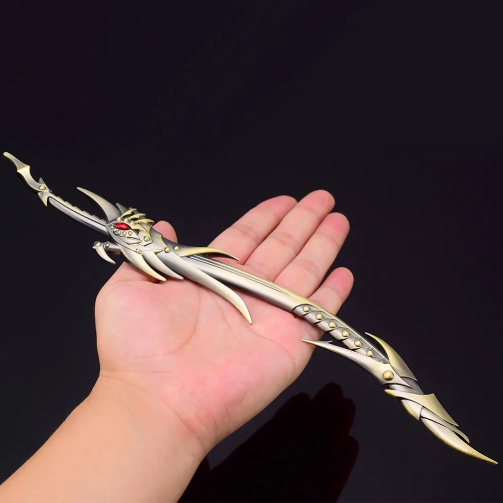 In Stock 22cm Huai Kong Sky Sin Sword Game Figure Peripherals Metal Model Desktop Decoration Birthday Gift Toy Can Be Wholesaled