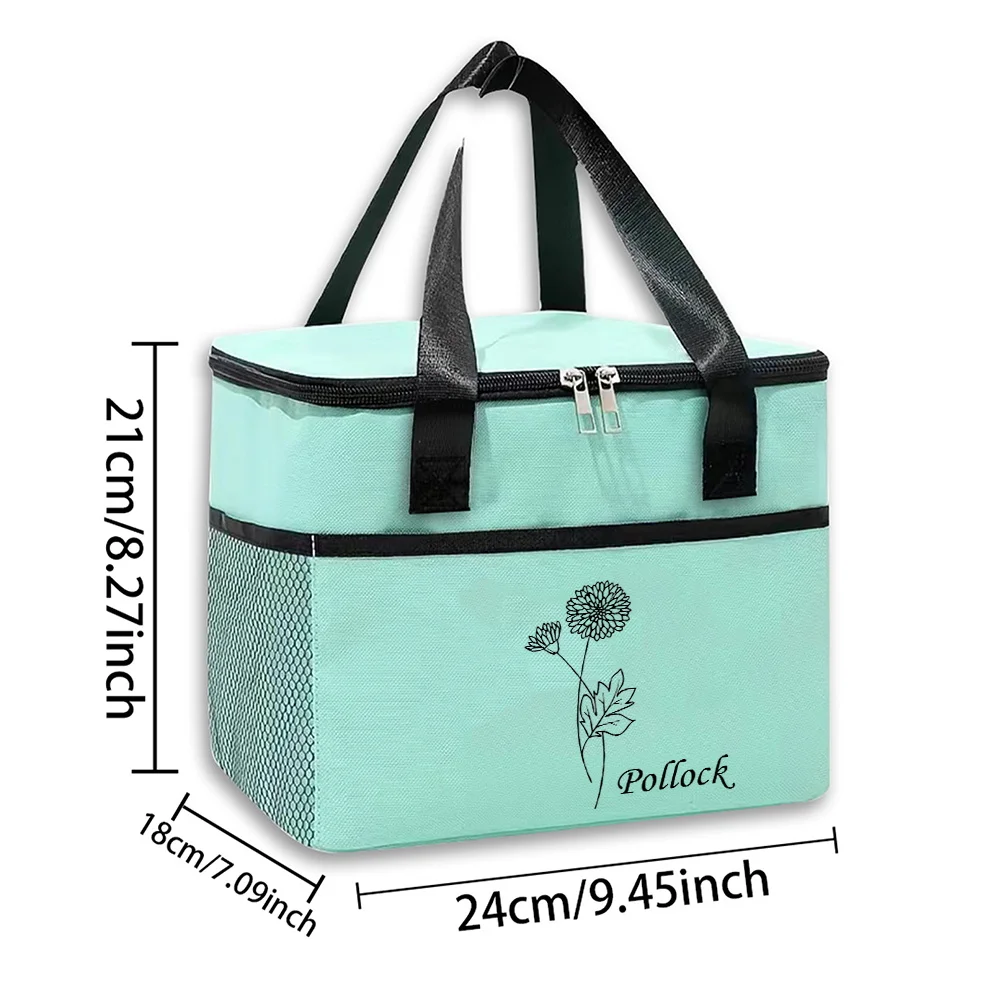 Personalized Customized Outdoor Insulation Bag Large-capacity Fresh-keeping Picnic Bag Portable Ice Pack