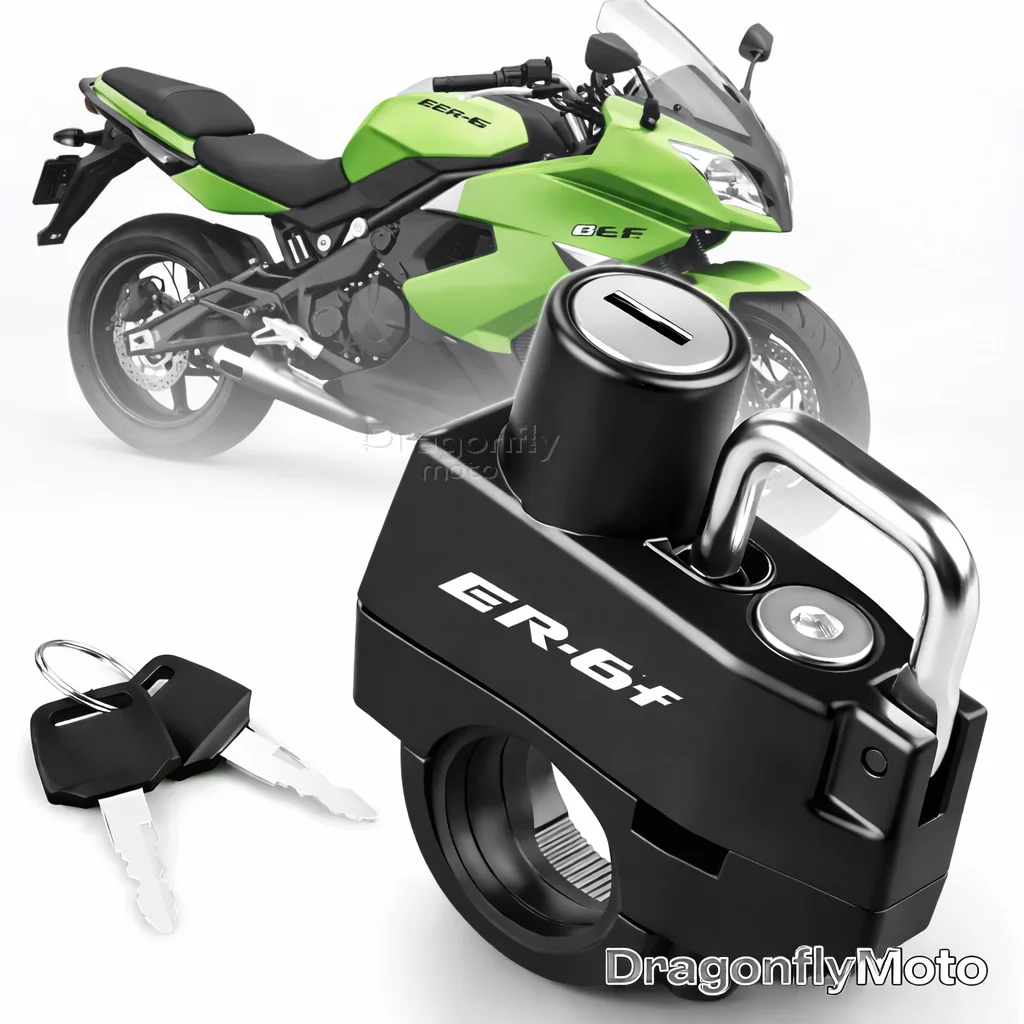 

Замок для мотоциклетного шлема для Kawasaki ER-6F ER6F 2009-2016 ER6 F 2015 2014 2013, противоугонное устройство для блокировки шлема