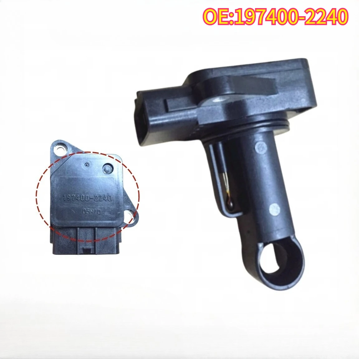 

High quality New For 197400-2240 MAF Mass Air Flow Sensor For MAZDA cx-7 cx-9 SUBARU FORESTER IMPREZA L3K913215 1974002240