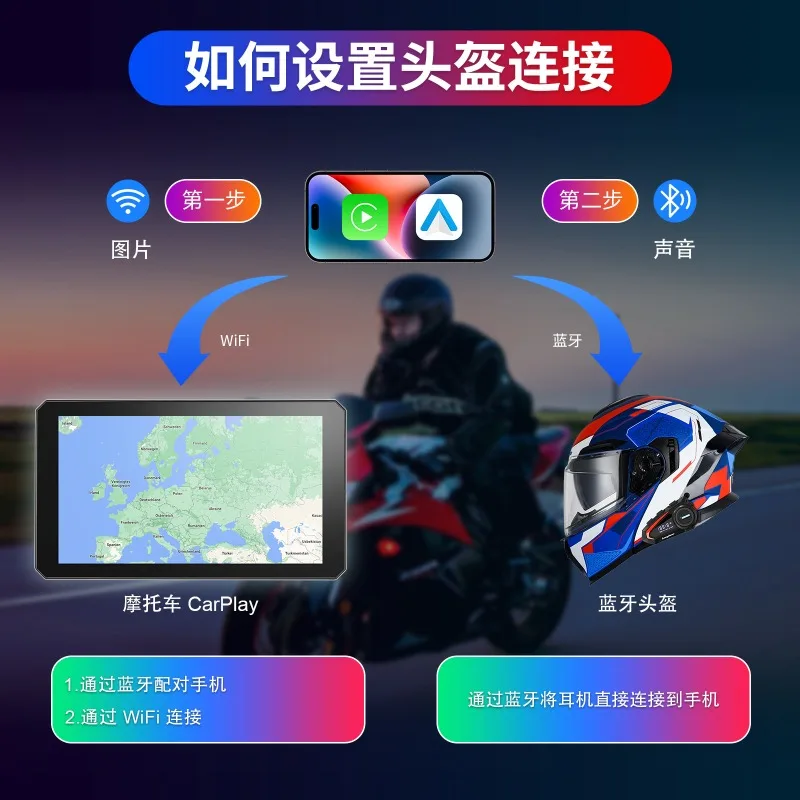 Suitable for BMW Waterbird Motorcycles Original Navigation Stand Apple CarPlay Android Android Auto