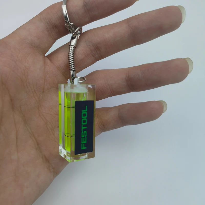 FESTOOL G00025 Mini Spirit Level Audiophile Small Compact Boutique Portable Keychain Pendant