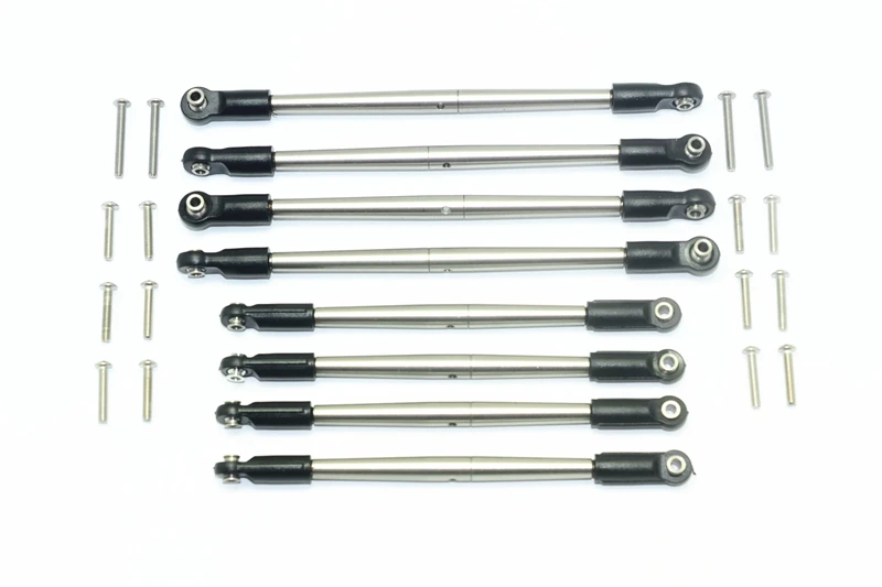 

GPM Stainless Steel Adjustable Tie Rods For TRAXXAS 1/10 E-Revo Vxl Brushless