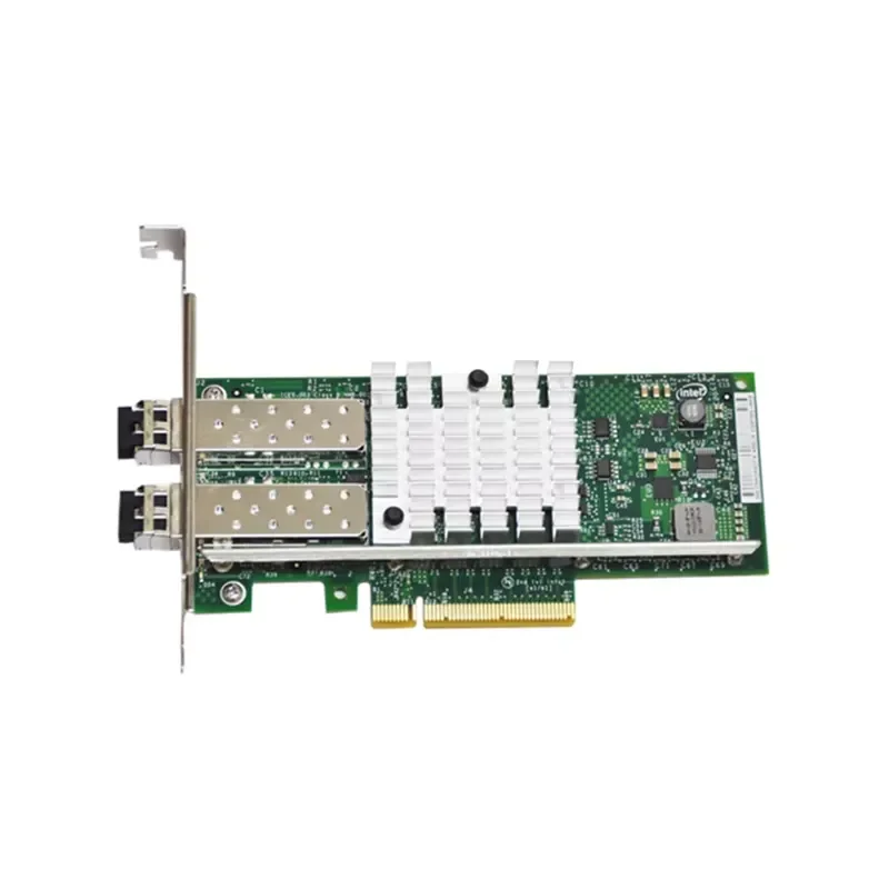 For X520-DA2 10G SFP+ PCIe Network Adapter Dual Port 10 Gigabit Fiber Optic Ethernet Card for Industrial Server NIC