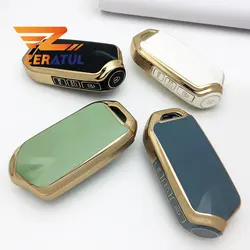 Für Kia K900 Stinger 2017 2018 2019 2020 + 4 Tasten TPU Auto Smart-Remote-Key Fall Abdeckung Shell Fob halter Keychain Protector