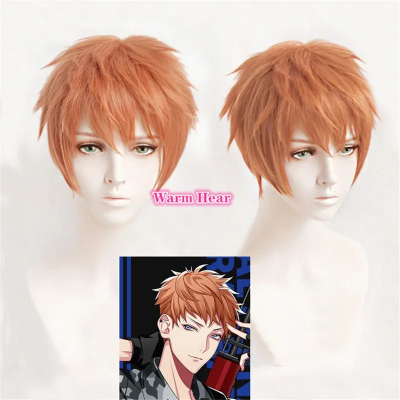 DRB hypnosis mic Amemura ramuda nurude Sasara Doppo kannonzaka cosplay aohitsugi samatoki hair wig wig cap